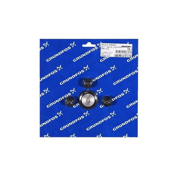Pump Repair Parts- Kit, valve/diaphragm DME/S12 PP/E/C SP, DME Series.